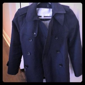 Coach short trench coat